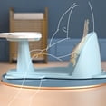 thumbnail image 4 of Asiento de baño para bebé Sunnimix volante antideslizante azul, 4 of 8