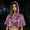 #0623-Pink, variant on Women Sequin Irregular Poncho Shawl Satin Trim Sparkly Cape Evening Party Formal Dress Cover Up Purple Free Size Gift