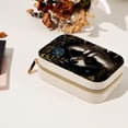 thumbnail image 7 of Raccoon Velvet Portable Storage Box with Removable Compartment: Gift-Ready Organizer for Bracelets, Necklace, and Jewelry, 7 of 7
