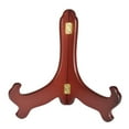 thumbnail image 3 of Esquirla Plate Display Stand Picture Frame Stand Decorative Wooden Easel,Plate Holder,Plate Stand for Dish Cook Books Tables Birthdays Red Medium, 3 of 8
