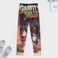 thumbnail image 4 of Gravity Falls Men's Lightweight Pajama Pants Soft Lounge Sleep Joggers Sleepwear Bottom Pants, 4 of 7