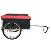 PEXMOR Two Wheel Bicycle Cargo Trailer, Black