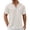 Khaki, variant on Mens Shirts Linen Short Sleeve Lightweight Breathable Casual Summer Outdoor Activities Tops