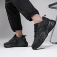 thumbnail image 7 of Men's Fashion Breathable Mesh Lace Up Sneakers Casual Trendy Round Toe Non Slip Outdoor Running Training Walking Shoes, 7 of 7