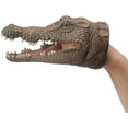thumbnail image 1 of Marionnettes à Main Réalistes en Caoutchouc Souple, Jouet de Jeu de Rôle pour Enfants et Tout-Petits (Crocodile), 1 of 7