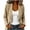 Beige, variant on Summer Women's Casual Blazer Jacket - Lightweight Fully Lined Classy Work Office Button Suit with Pockets,Beige Women's S-XXXL