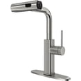 thumbnail image 1 of HAHDAXIA Robinet de Cuisine à Cascade avec Pulvérisateur Rétractable, Robinet de Cuisine à 3 Modes Magiques, Robinet d'Évier de Cuisine en Acier Inoxydable Pivotant à 360° Poignée à Levier Unique, Nickel Brossé, 1 of 7