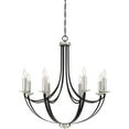 thumbnail image 2 of Quoizel ANA5008K Alana 30" 8-Light Chandelier in Mystic Black, 2 of 2
