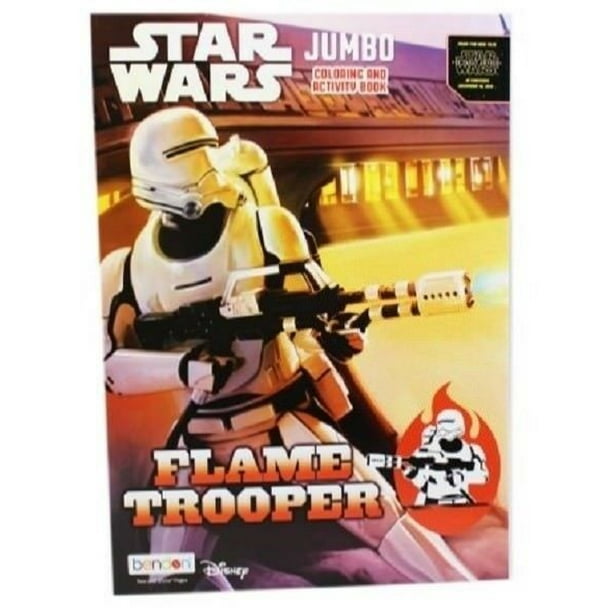 Coloring Book Star Wars Flame Trooper 96 Pages