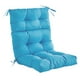 thumbnail image 5 of Cojín de silla con respaldo alto Zulema Azul 112 cm x 53 cm, 5 of 8