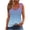 tank tops for women plus size-Light Blue, variant on Homenesgenics Tank Tops for Women under $5 Women's Printed Camisole Sleeveless T-shirt Loose Tank Top Pink XXL
