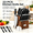 Black, variant on Knife Set, 21pcs Kitchen Knife Set with Block Wooden And Sharpener, Professional High Carbon German 420Stainless Steel Chef Knife Set, Ultra Sharp Full Tang Forged White Knives Set