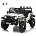 thumbnail image 4 of QinaQin 12V Kids Ride On Truck, Remote Control Electric Car with Suspension, LED Lights and USB, 4 of 9