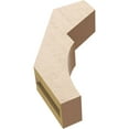 thumbnail image 6 of Ekena Millwork 3"W x 10"D x 14"H Monterey Rough Cedar Woodgrain TimberThane Knee Brace, Primed, 6 of 6