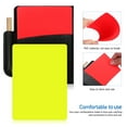 thumbnail image 4 of FELTECHELECTR Juego de 2 kits de árbitro de fútbol, tarjetas de árbitro de fútbol, hojas de puntuación de lápiz para fútbol y voleibol., 4 of 7
