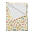 thumbnail image 2 of Hedgehog Soft Flannel Fleece Throw Blanket, Colorful Forest Animals with Stripes Dots and Flower Pattern Woodland Mammals, Cozy Plush for Indoor and Outdoor Use, 70" x 90", Multicolor, by Ambesonne, 2 of 5