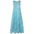 thumbnail image 3 of SNOWSONG Maxi Dresses for Women, Women Plus Size Print Daily Casual Sleeveless Vintage V Neck Maxi Dress, Boho Dress, Flowy Dresses for Women, Long Dresses 1PC Dress Sky Blue XL, 3 of 8