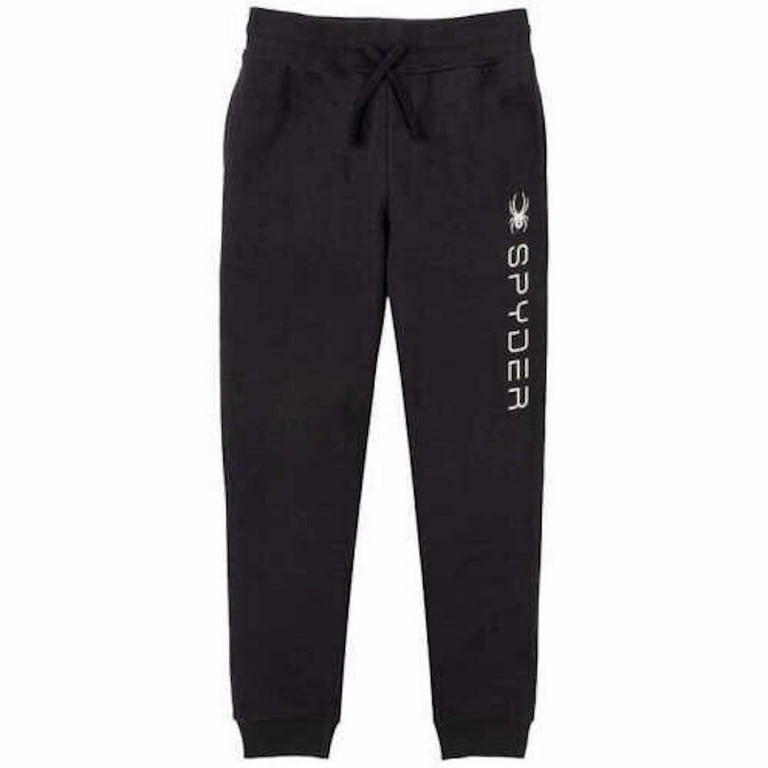 ◎JEEP◎ SPIRIT Jogger Pants MWHITE JN5TSF983MW Spyder Youth Boys Fleece Jogger Pant (US, Alpha, Small