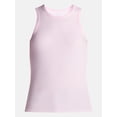 thumbnail image 5 of No Boundaries Ribbed High Neck Tank Top, Women's XXS-XXL, 5 of 5