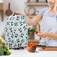 thumbnail image 3 of HELLHERO Hand Strap Blender Dust Cover Panda and Daisy Pattern for Elastic Polyester Cover Protection, 3 of 6
