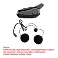thumbnail image 2 of Motorcycle Helmet Bluetooth Headset Speaker Headset Compatible Full-Helmet, 2 of 5