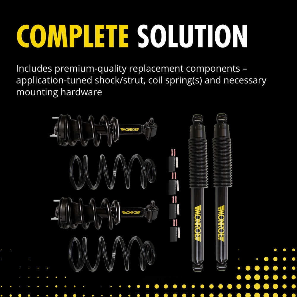 Monroe Shocks & Struts 90033C2 Front Left Active to Passive Suspension Conversion Kit