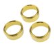thumbnail image 4 of Botón de de aire acondicionado de cubierta de botones rojos 3 piezas dorado Sunnimix Cubiertas del anillo de la perilla de aire acondicionado, 4 of 8