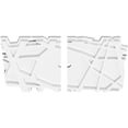 thumbnail image 2 of 18"W x 12"H x 1"ID x 6 1/4"C x 1"P Novo Architectural Grade PVC Contemporary Ceiling Medallion, Two Piece, 2 of 11