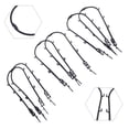 thumbnail image 3 of 6PCS Plant Climbing Frame Garden Trellis Plastic Durable Tomatoes Natural U-Hoop, 3 of 11
