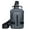 Gray, variant on Sling Bag Sling Bag Crossbody Bag Waterproof Shoulder Bag with Charging Port Large Capacity Anti-Theft Chest Pack for Travel Hiking Camping Everyday Commute Hands-Free Lightweight Purse