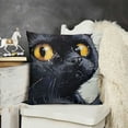 thumbnail image 2 of YINGXI Funny Cat Gifts, Mom Gifts, , Cat Gifts for Cat Lovers, Cat Gifts for Women, Throw Pillowcase Sofa Decorative Cushion Case 12x12in, 2 of 5