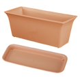 thumbnail image 1 of Clearance! Window Box Planter Pots for Plants House Plants Indoor Planter Rectangular Windowsill Box Vegetables Pot Outdoor Spring Home Garden Patio Modern Decor Flower Pots,D, 1 of 9