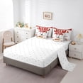 thumbnail image 3 of Erosebridal 7 Piece Bed in a Bag Twin Size Comforter Set for Kids Football Bedding Set,American Football Reversible Bed Set,Sports Comforter with Sheet Set,All Season, 3 of 5
