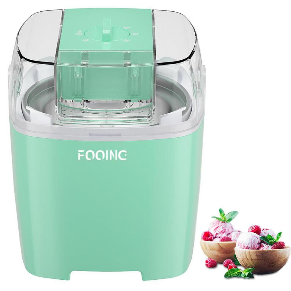 Portable Compact Electric Ice Cream Maker Machine Countertop 1.5 Quart