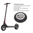 thumbnail image 3 of Electric Scooter Inflation Tire Wheel, Non Slip Replacement Scooter Wheel 6 inch Grooved Tread Design  for Cycling, 3 of 7
