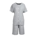 thumbnail image 2 of Ropa de enfermería de manga corta, ropa de enfermería de verano de manga corta para adultos, ropa de enfermería postoperatoria, calidad superior, 2 of 8