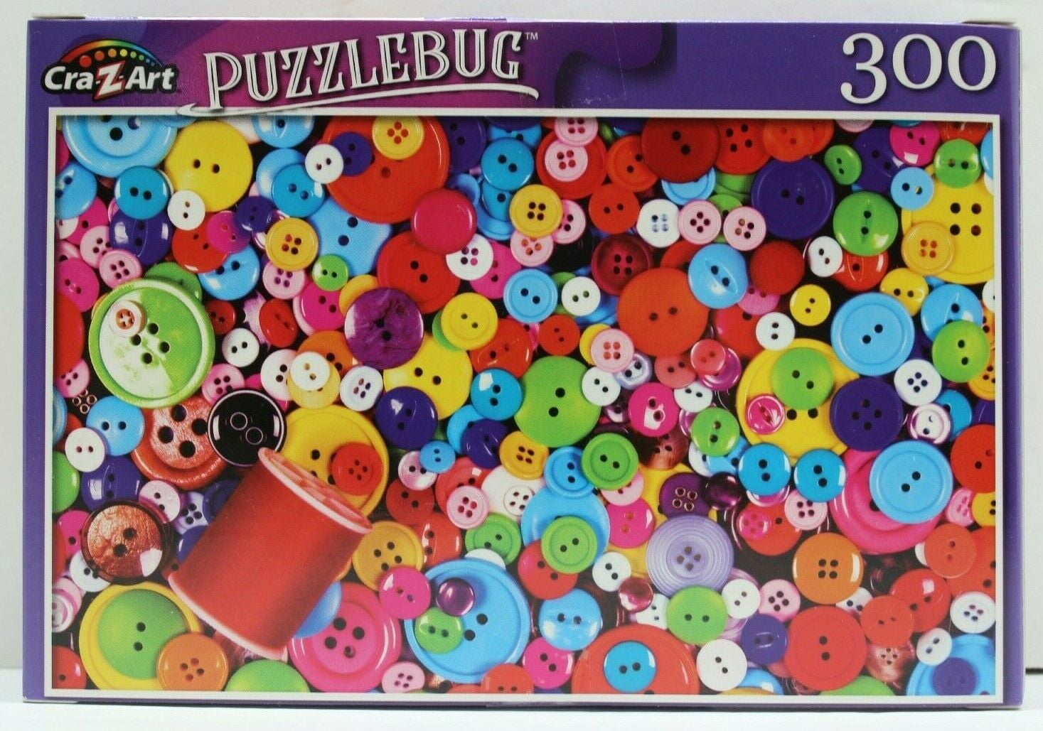 Candy on colorful plates 300pc Puzzlebug Jigsaw Puzzle 