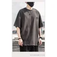 thumbnail image 2 of Oversize Hip-hop Estampado Manga Corta Hombre Camiseta, 2 of 3