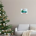 thumbnail image 2 of Merry Christmas Farm Fresh Trees Sign Holiday Graphic Art White Framed Art Print Wall Art, 2 of 7