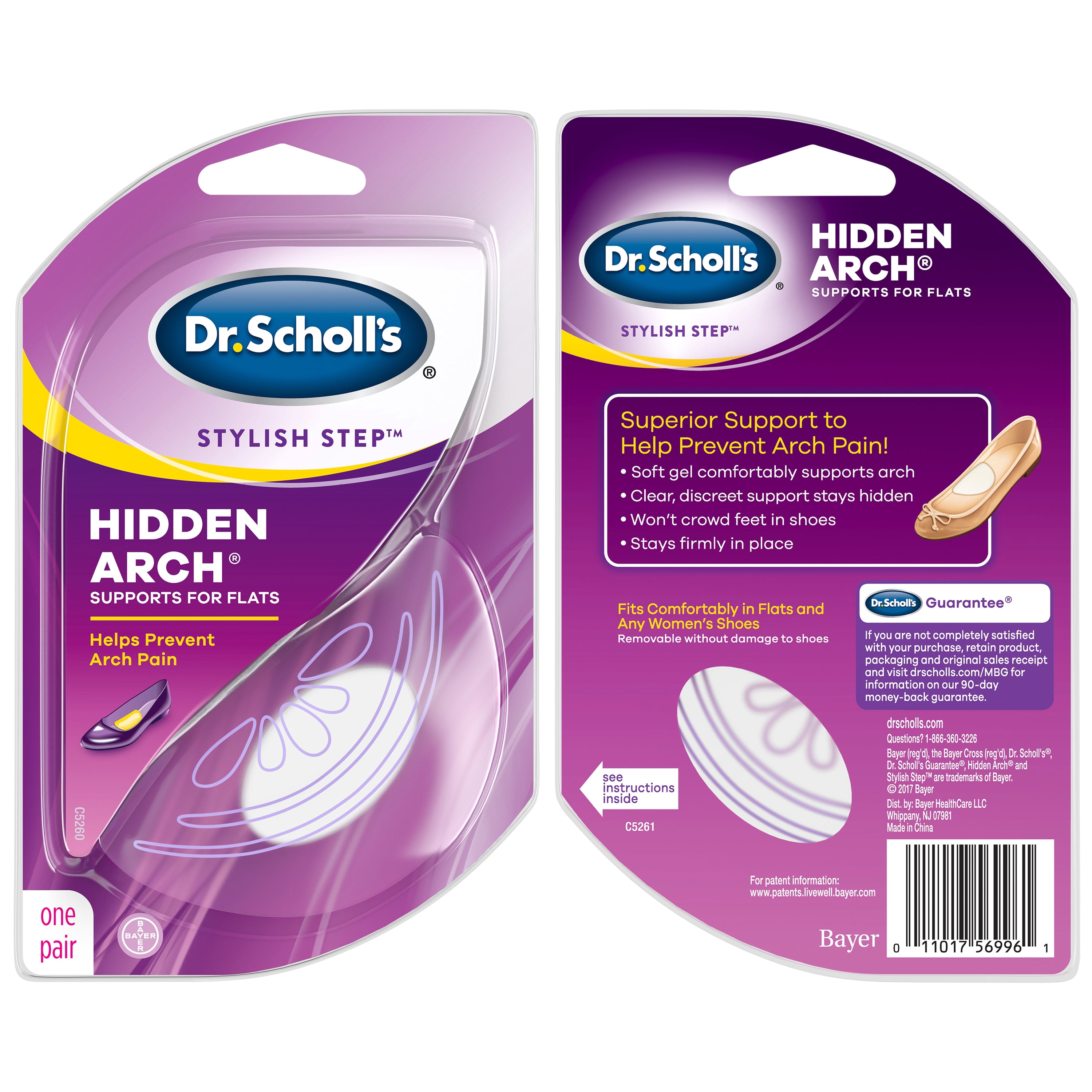 dr scholls arch supports