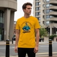 thumbnail image 3 of Smartprints I'M Right Super Dad Men's T-Shirt Gold, Cotton, L, 3 of 3