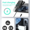 thumbnail image 3 of Switch Intelligent Fast Charger Plug - Universal 18W PD Charging Adapter for Nintendo Switch/Switch Lite/NS Console, Portable Travel-Friendly Power Supply, 3 of 7