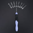 thumbnail image 1 of Garosa USB Rechargeable LED Light Up Crochet Hook Set Knitting Tool with Replaceable Tips 2.5-6.5MM Light Up Crochet Hook Replaceable Crochet Hook, 1 of 9
