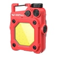 thumbnail image 1 of LED COB Llavero Luz Fuente de luz dual USB Luz de trabajo Linterna 6 modos (Rojo), 1 of 3