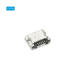 thumbnail image 3 of Uxcell Micro USB Type B Connector 5Pins Female Plug Socket 90 Degree Curved Edge 10 Pack, 3 of 6