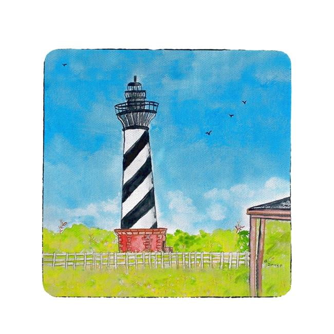 Betsy Drake Ct1068 Hatteras Lighthouse Coaster Set Of 4 Walmart Com Walmart Com