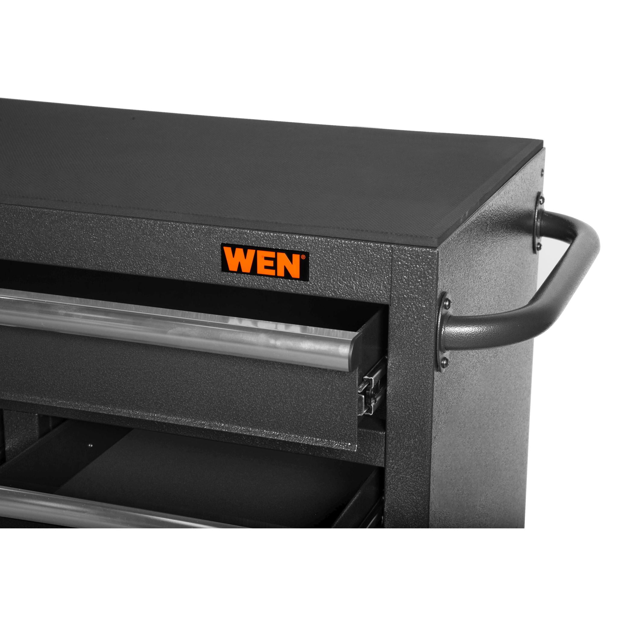 WEN 52-Inch Premium Rolling Tool Cabinet with Heavy Duty 21-Gauge Powder-Coated Steel Construction (GG532B)