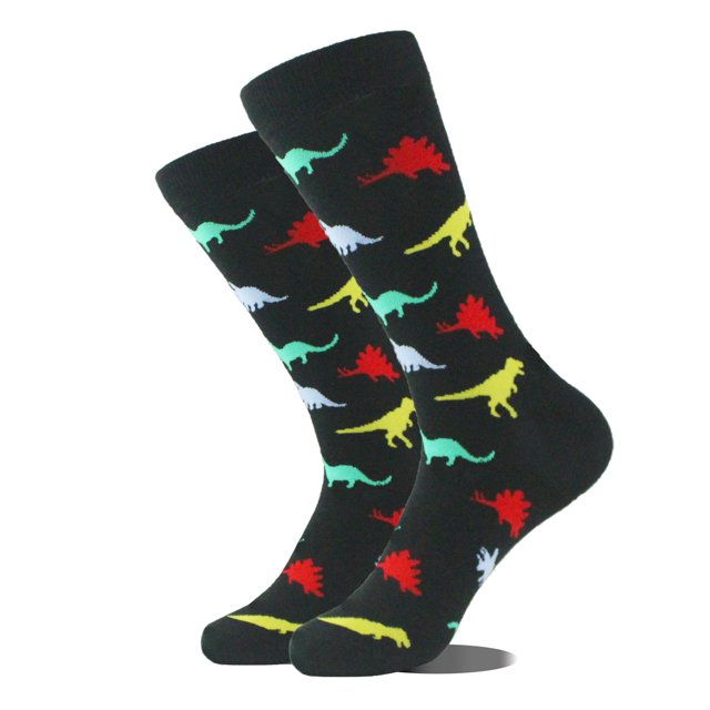 Calcetines de tubo medio para hombre, modernos y creativos, con hamburguesas, patatas fritas y comida