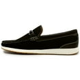 thumbnail image 3 of Aston Marc Men's Loafer, Premium Leather Slip-On Shoes for Business, Casual, & Everyday Wear - Black, Size 10.5, 3 of 6