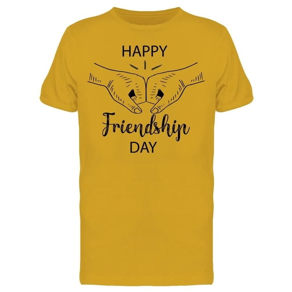 Friendship Day Graphic Tee Men's -Image by Shutterstock